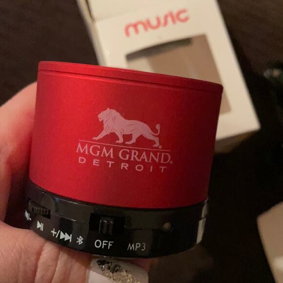 MGM Grand Detroit mini speaker NIB - Picture 1 of 5